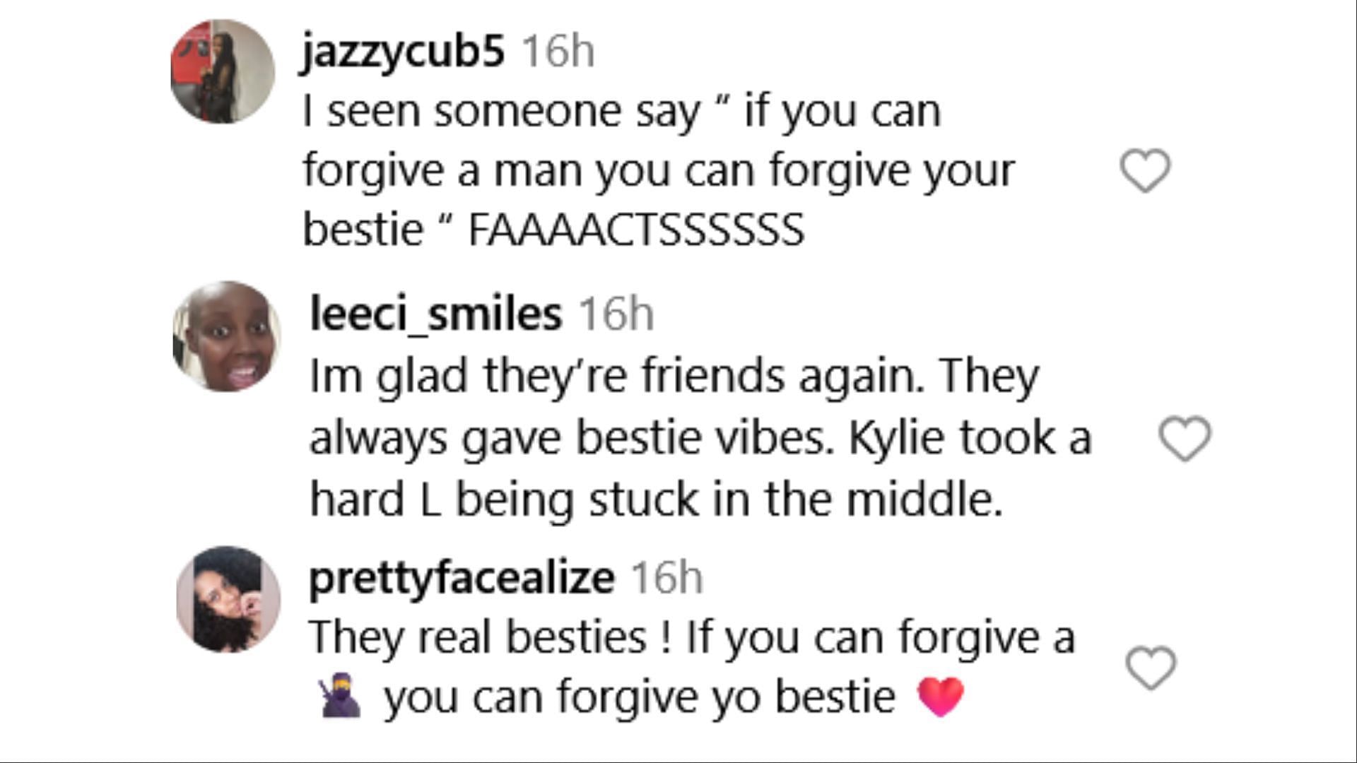 Netizens reacted as Kylie Jenner and Jordyn Woods were seen together (Image via Instagram/@theshaderoom)